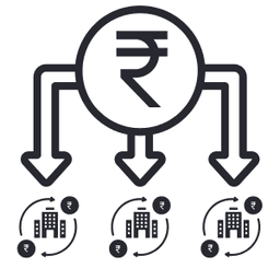 Diversification icon